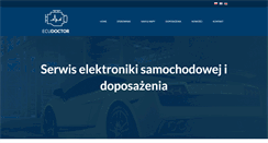 Desktop Screenshot of ecudoctor.eu